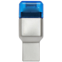 ML3C 金属读卡器 Type-C双接口 3.1高速TF手机内存卡读卡器