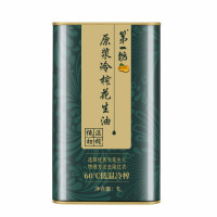 第一坊 原浆冷榨花生油(铁桶)1L