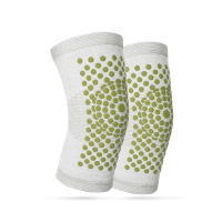 凯速(Kansoon) KP03*2艾草自发热点阵护膝灰色-两双装