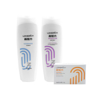 隆力奇洗发沐浴套装(含硫磺皂)400ml+400ml+125 yz
