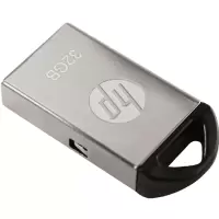 惠普(HP)64GB USB2.0 U盘 v221w 气质金属 银色优盘