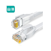 山泽(SAMZHE) BBP603 六类扁平网 3.00 米/根 (计价单位:根) 白色