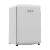 哈士奇复古小冰箱单门式小型家用