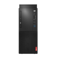 联想(Lenovo)启天M437 商用台式电脑 I5-10500/8G/1T+256固态/集显/Win10/含23寸液晶