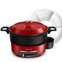 摩飞·MR9089·多功能轻煮锅(蓝/白/绿/红·颜色随机)·3L·一箱1台·整箱发货