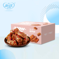 怡达甜辣鸭脖400g麻辣肉类卤味休闲零食夜宵即食网红小吃食品