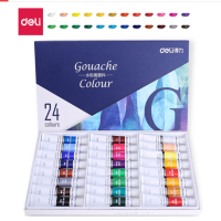 得力(deli)水粉颜料套装4487