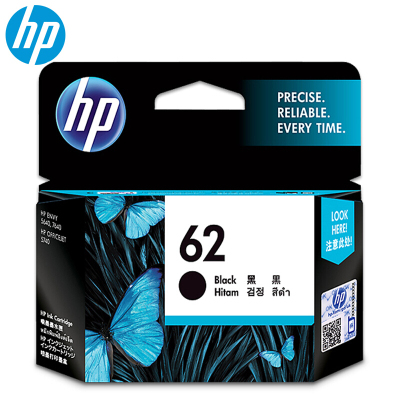 惠普(HP) 62号 原装墨盒 HP62标准容量黑色墨盒