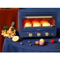 康佳(KONKA)KAO-L18 新款高颜值家用18L多功能电烤箱 烘焙旋钮定时调温