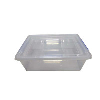 溪柳 PP透明收纳盒 9L 46*30*14.5cm