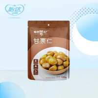怡达甘栗仁100g熟制板栗即食栗子仁坚果炒货休闲零食
