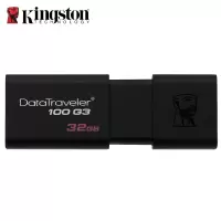 金士顿(KINGSTON) 32GB USB3.0 U盘 DT100G3 黑色