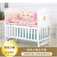 得力 婴儿床(WB)实木环保无漆宝宝bb床摇篮床 单位:张