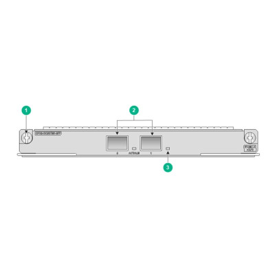 格瑞特宏歌MIC-X-CLP2 X华三 2端口OC-3/STM-1通道化POS光接口子卡 (SFP,LC)(MIC-X