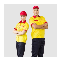 蓝天雄鹰 工作服套装 GZF-003 夏季 男女通用款 防静电 短袖(套)