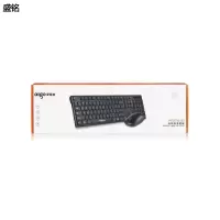 WQ7618无线键盘鼠标套装商务办公家用台式机笔记本电脑键鼠 7618无线键盘+无线鼠标 送鼠标垫