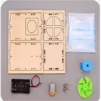 diy空气净化器 手工制作材料包 不含电池