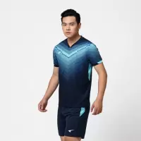 锐克新款足球服男短袖套装