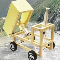 自卸车模型 材料包 (自行涂色)
