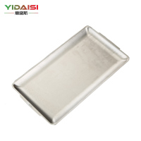 意黛斯(YIDAISI) 304不锈钢方盘韩式烤肉盘烧烤盘盘子长方形菜盘家用平底托盘小号长方盘(银色)[10个起售]