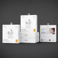 亚力通T54四代无线蓝牙耳机 (刚上市的苹果Airpods 3外观) 白色 yz