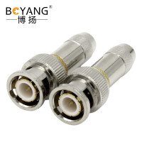 博扬BNC头BNC-J-2-2电缆连接器 BY-Q9-2 10个装