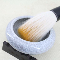 ZEBRA 青瓷笔洗杯 青花瓷笔洗 直径16.5cm 高6cm 中号