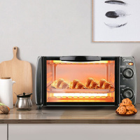 美的 电烤箱10升家用迷你多功能 烘焙蛋糕小烤箱 PT1011