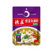 德庄 酸辣味老坛酸菜鱼调料300g 袋装 酸辣味 地窖老坛 二次发酵 风味十足