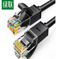 绿联(UGREEN)六类网线 千兆高速宽带线 CAT6类网络工程家用电脑监控跳线 8芯双绞成品线缆 5米