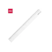得力 6230 30cm塑料直尺(3把装)