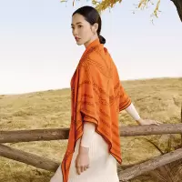 万事利丝羊毛围巾马德里