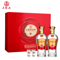五粮液总厂出品 五粮国宾醇品 浓香型白酒 52度 500ml*双支礼盒装