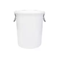溪柳 白色塑料桶(带盖)64cm*48.5cm*75cm