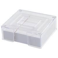 齐心 B2361 简便易取便签盒 配纸107*96mm yz