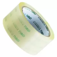 得力30212胶带封箱胶带透明胶带快递物流仓库打包宽胶带48mm*60Y 4卷装