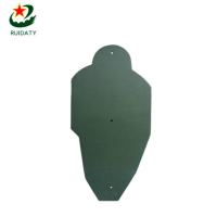 RUIDATY 身靶板训练用靶板 身靶板物资射击打靶器材带孔身靶板 100*50*1cm