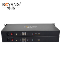 博扬(BOYANG)非压缩全高清HDMI视频光端机 1路双向HDMI+1路双向音频+1路网络 BY-HhAaFE