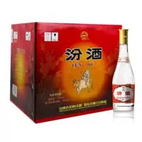 汾酒 53度 黄盖玻汾 475mL*12瓶整箱装 清香型