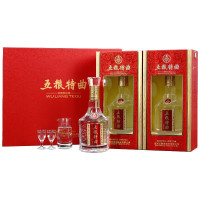 五粮液总厂出品 五粮特曲双支礼盒 52度500ml两瓶装 送礼佳品