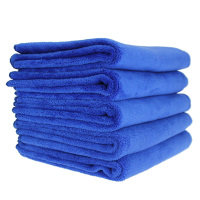 安蓓美 毛巾(WB)洗车毛巾擦车布擦车毛巾超细纤维吸水毛巾蓝色35*75CM/条 单位:条