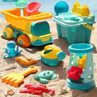 新绿天章 幼儿园沙滩工具玩具车挖沙子早教动手游戏 款式可选 可定制