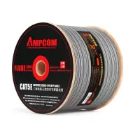 安普康超五类工程网线0.512mm 305米 1AMC5E51305无氧铜芯双绞线C箱线 家装AT5e非屏蔽