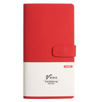 齐心 C8200 Vmo 挚友手帐本 狭长A5 80张 加磁扣 yz