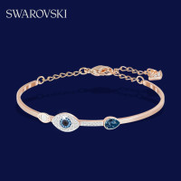 施华洛世奇(SWAROVSKI) DUO EVIL EYE手镯气质女手链5171991