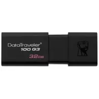 金士顿(Kingston) 32GB USB3.0 U盘 DT100G3 黑色 滑盖设计 时尚便利