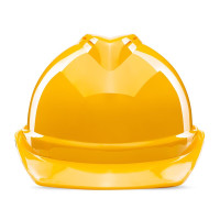 十度 防碰安全帽 ABS透气Y型,黄色 防砸透气/个(BY)