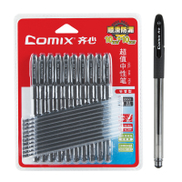 齐心 K3260 中性笔 10支卡装匹配笔芯 R914 yz