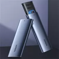 绿联 M.2 NVMe移动硬盘盒 Type-C3.1接口SSD固态硬盘盒子笔记本电脑M2全铝外置盒