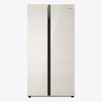 海尔(Haier)冰箱双开门 家用双变频大容量超薄风冷无霜 节能冷藏冷冻电冰箱 BCD-539WDCO